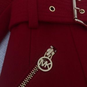 Michae Kors Red Jacket. Petite